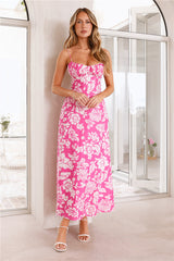 Gardenia Grove Maxi Dress Pink