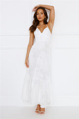 Isla Maxi Dress White