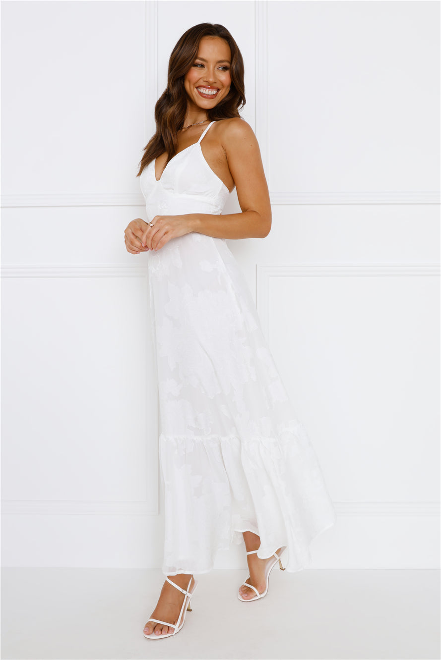 Isla Maxi Dress White