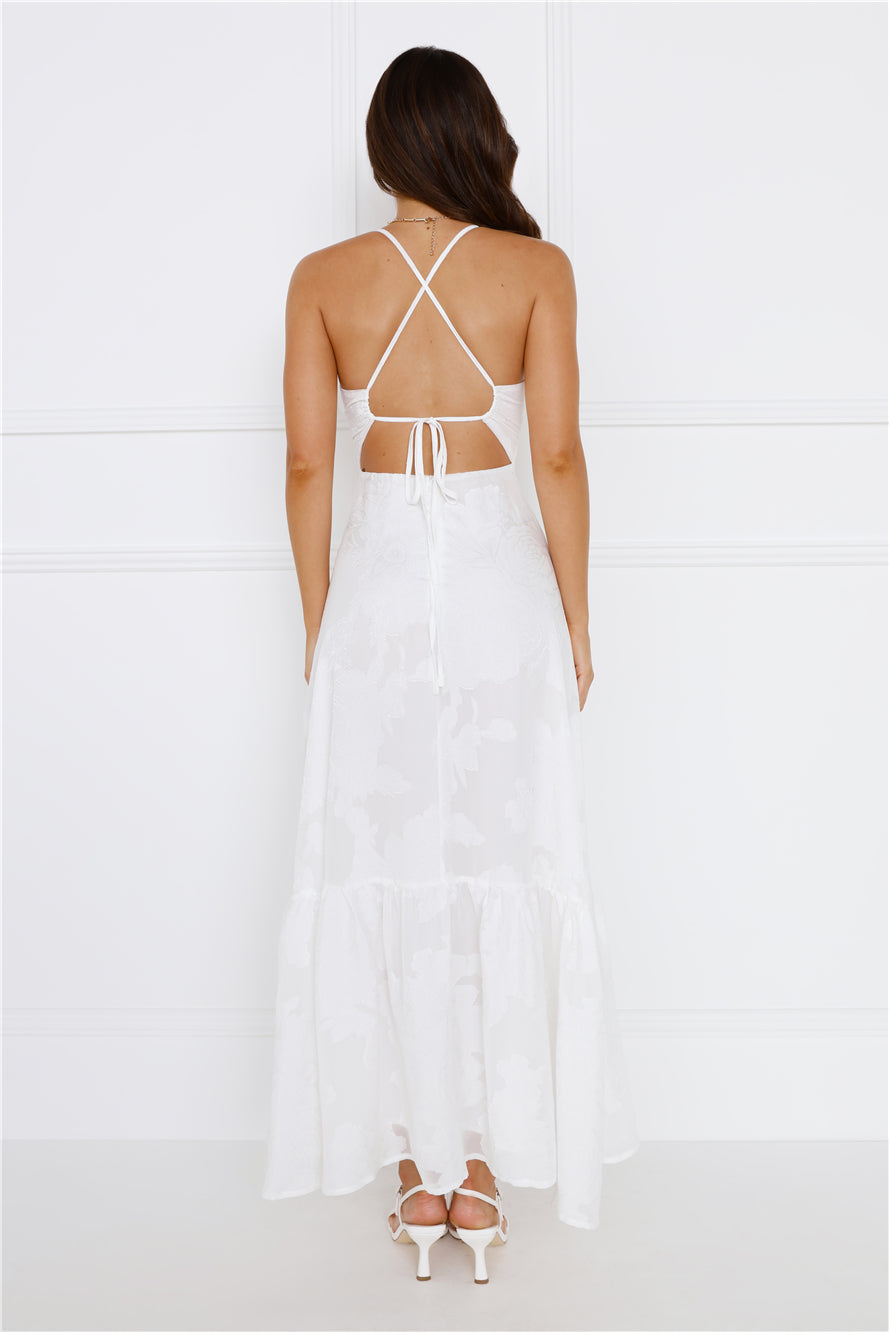 Isla Maxi Dress White