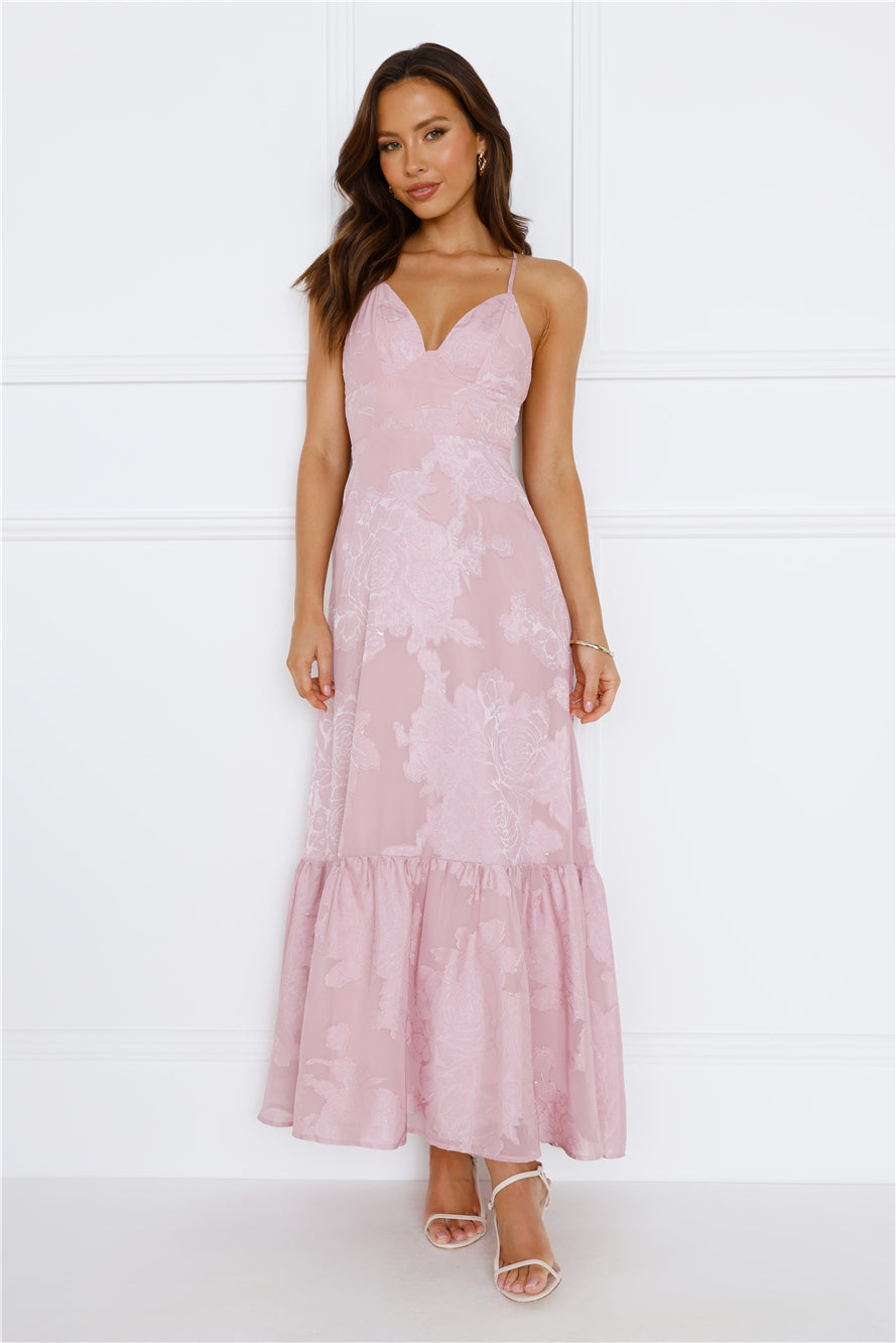 Isla Maxi Dress Pink