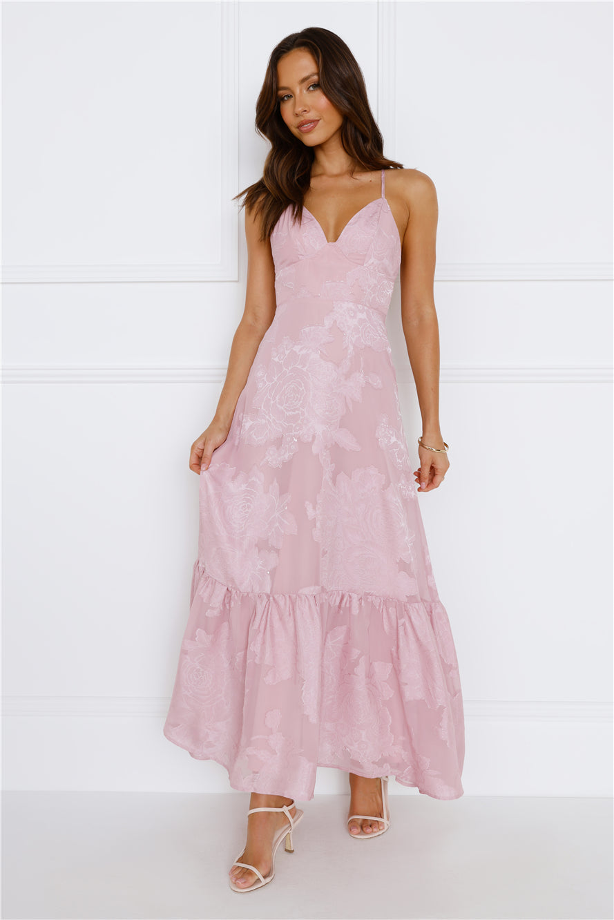 Isla Maxi Dress Pink