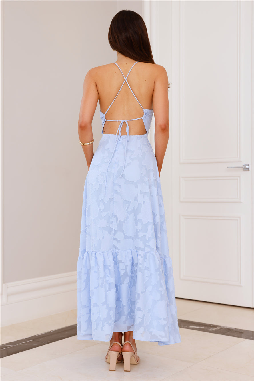 Elara Maxi Dress Blue