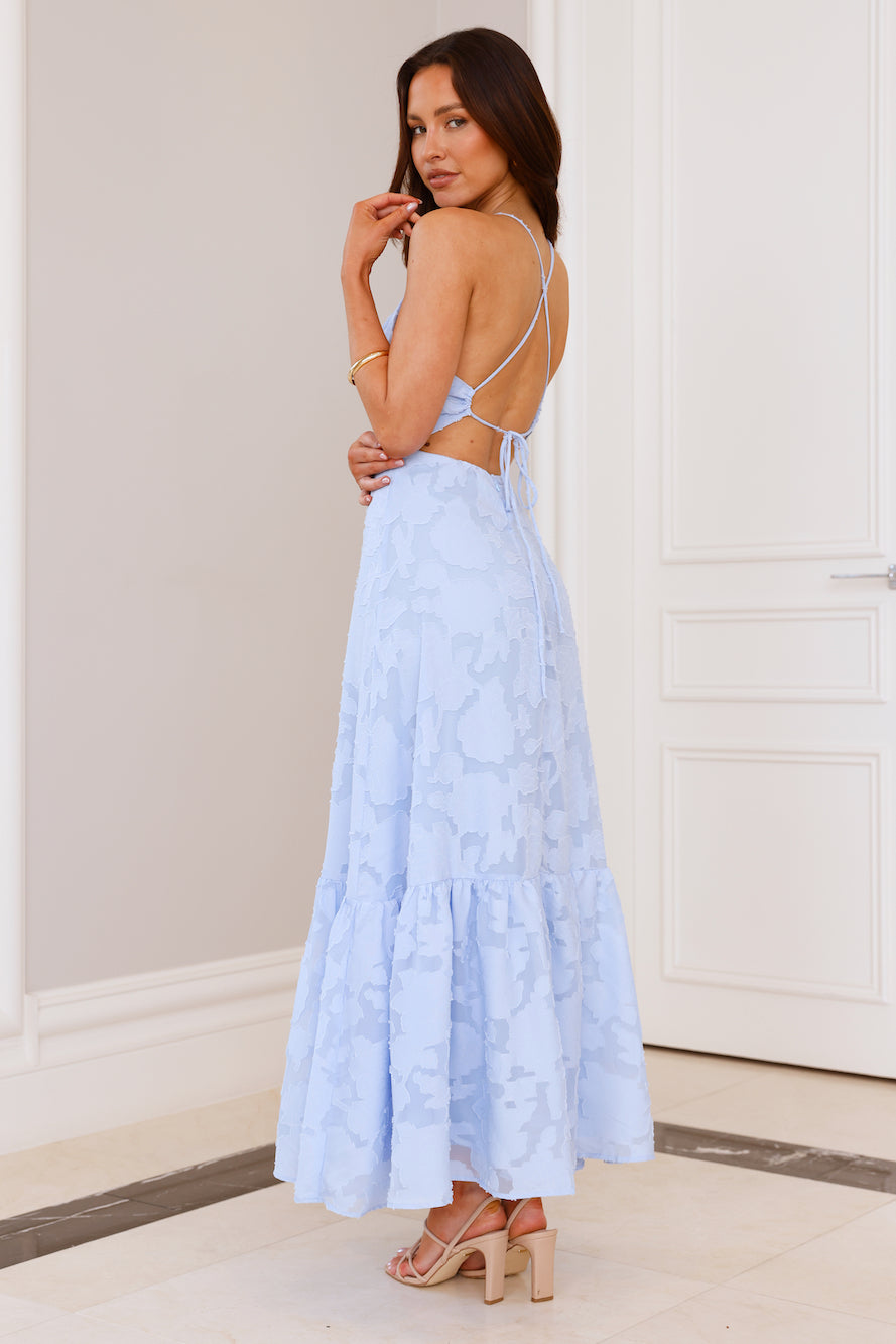 Elara Maxi Dress Blue