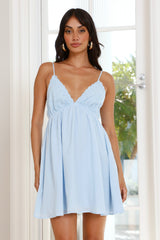 Daisy Soft Mini Dress Blue