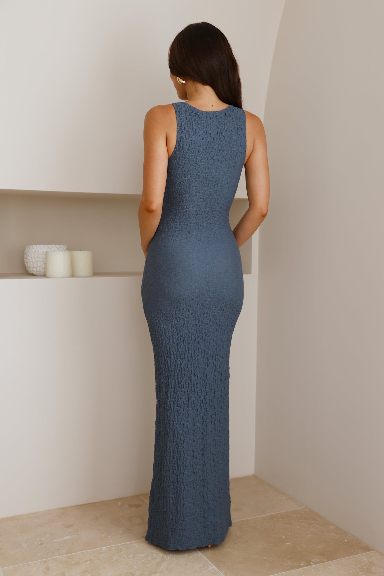 Make Me Yours Maxi Dress Blue