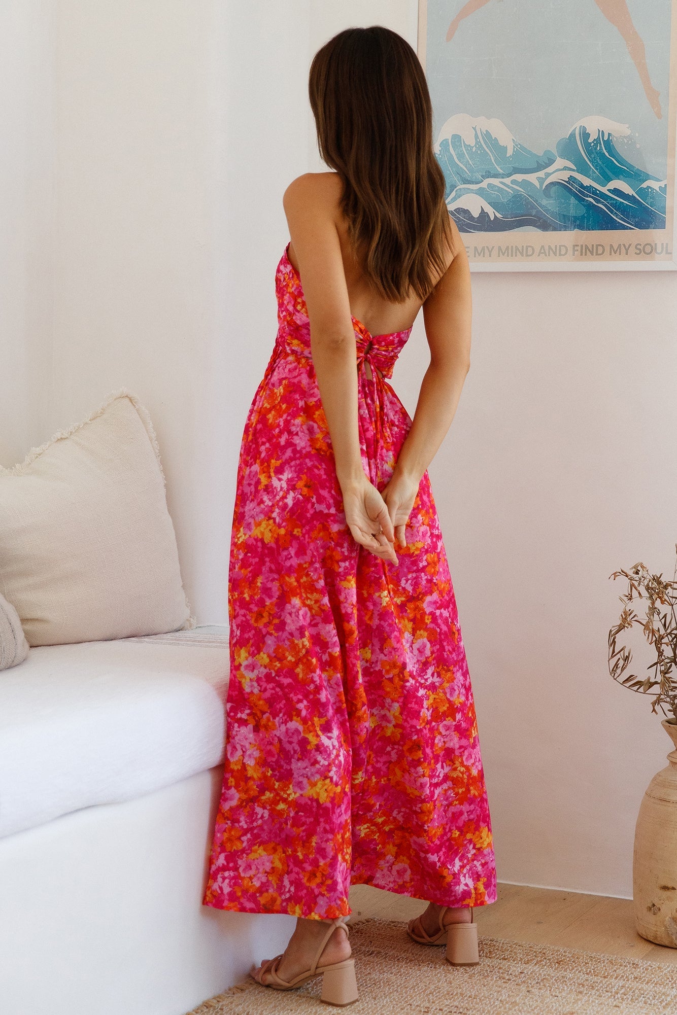 Luxe Ways Maxi Dress Pink