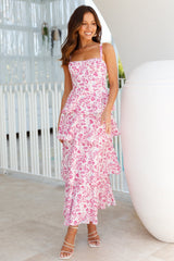 Letting Sunshine In Maxi Dress Pink