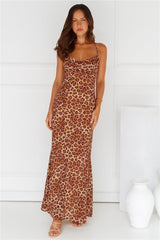 Albion Maxi Dress Leopard