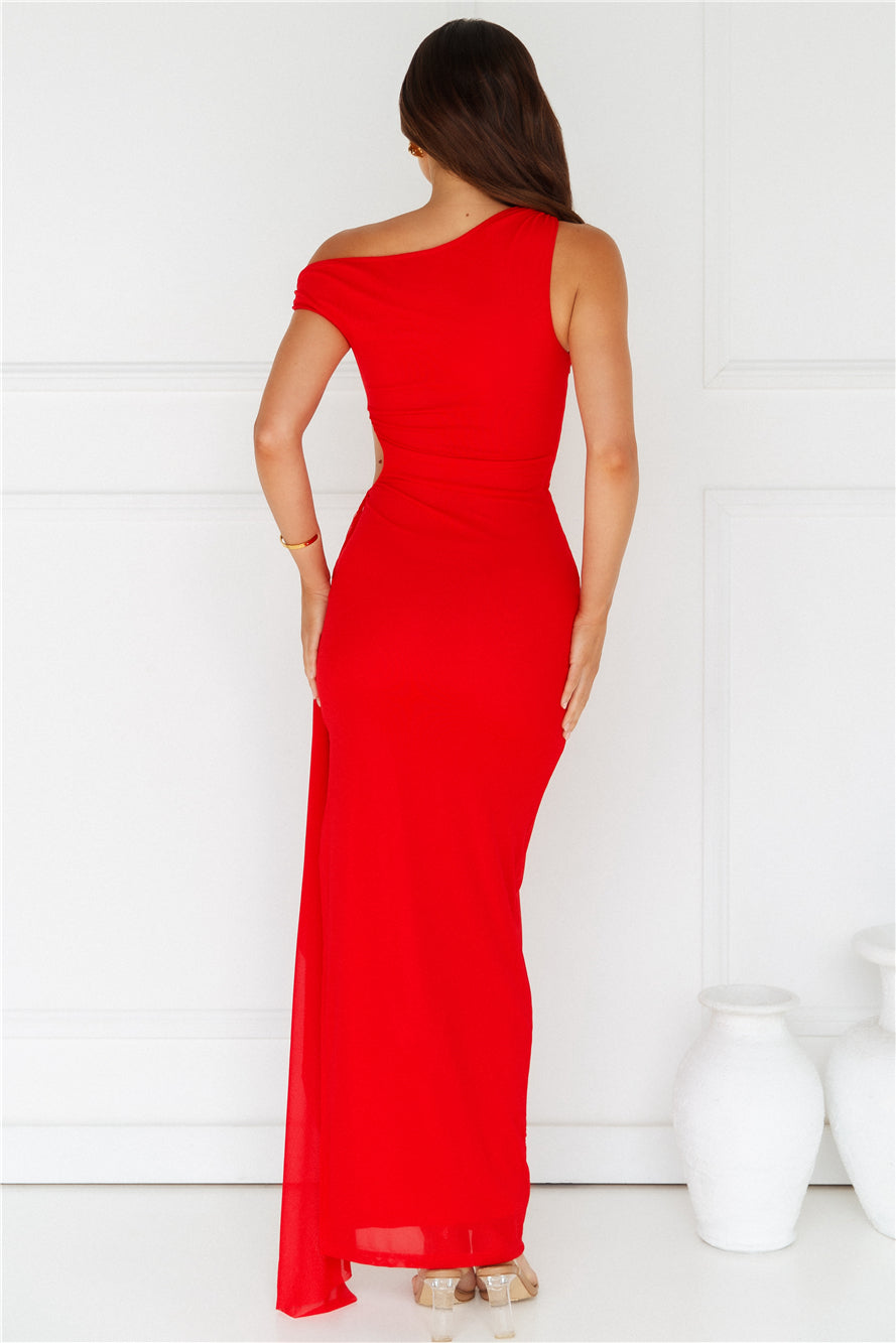 Mara Maxi Dress Red