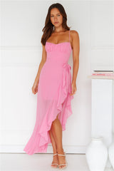 Iconic Night Out Maxi Dress Pink