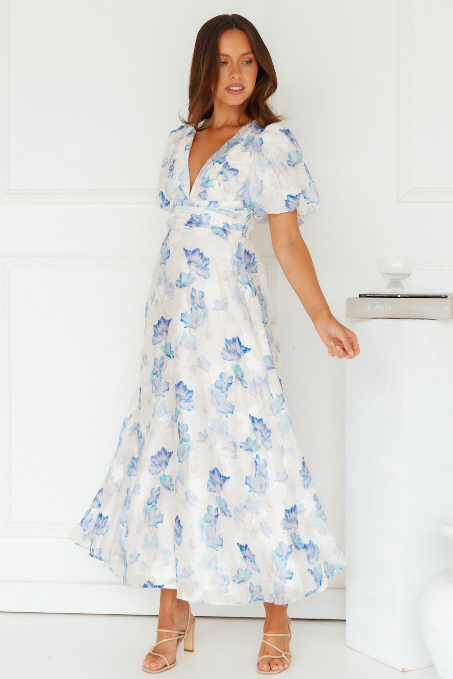 One To Love Maxi Dress Blue