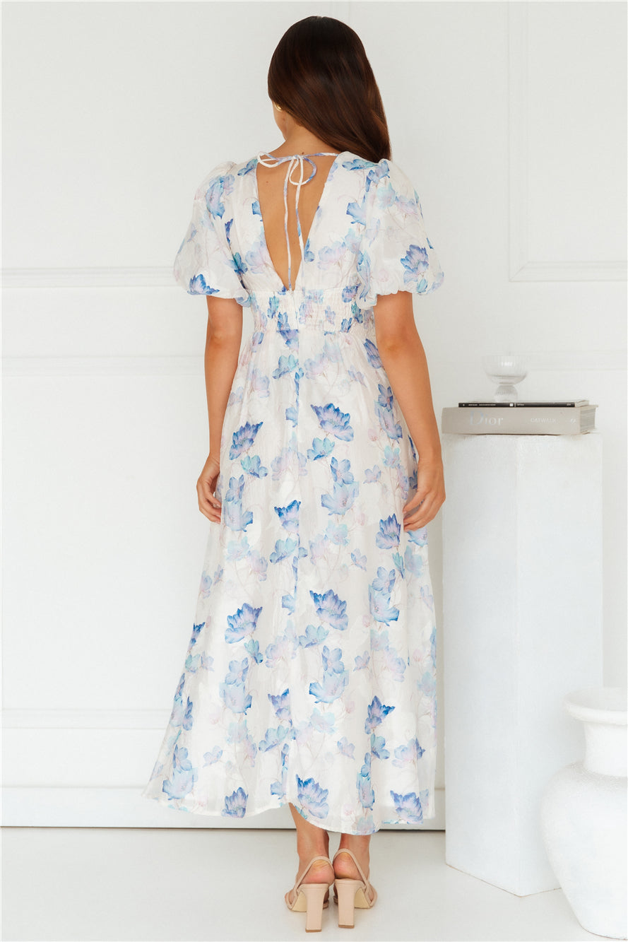 One To Love Maxi Dress Blue