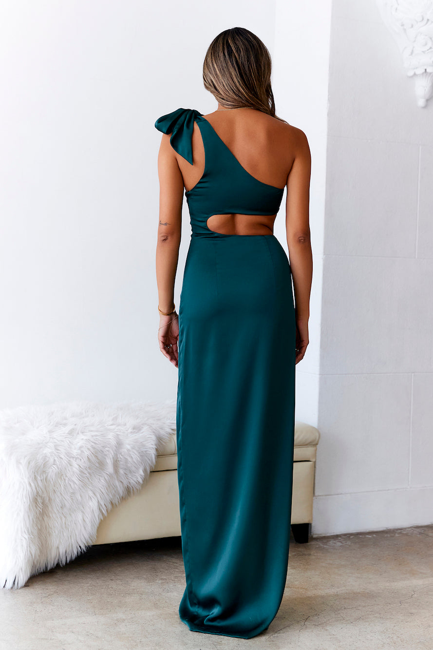 DEAR EMILIA Abyssinia Maxi Dress Green