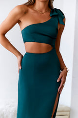 DEAR EMILIA Abyssinia Maxi Dress Green