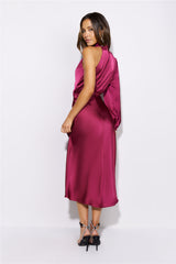 Everything You Love Midi Dress Berry