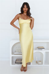 Feels Like Luxe Maxi Dress Yellow